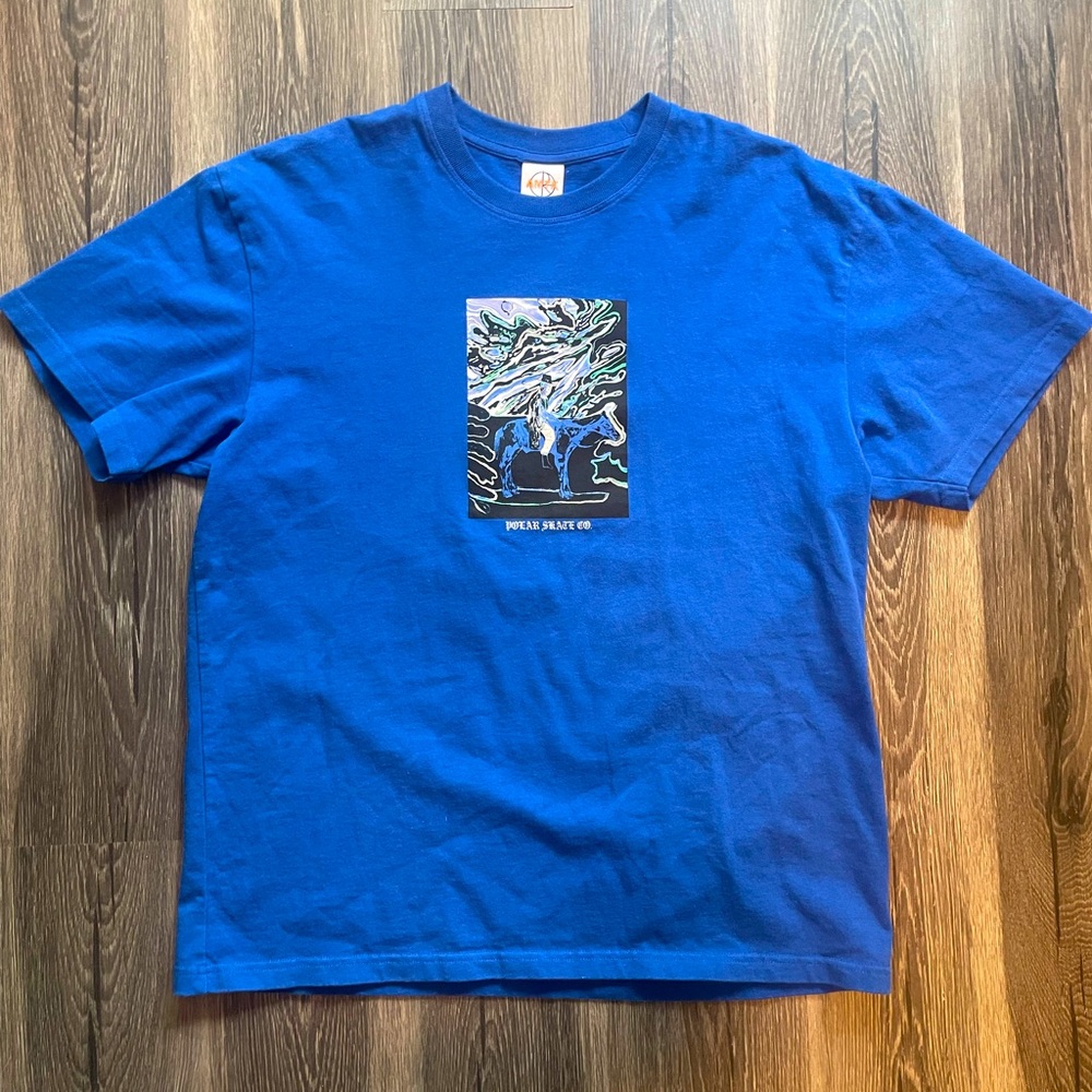 Polar Skate Co AMTK Blue T-shirt